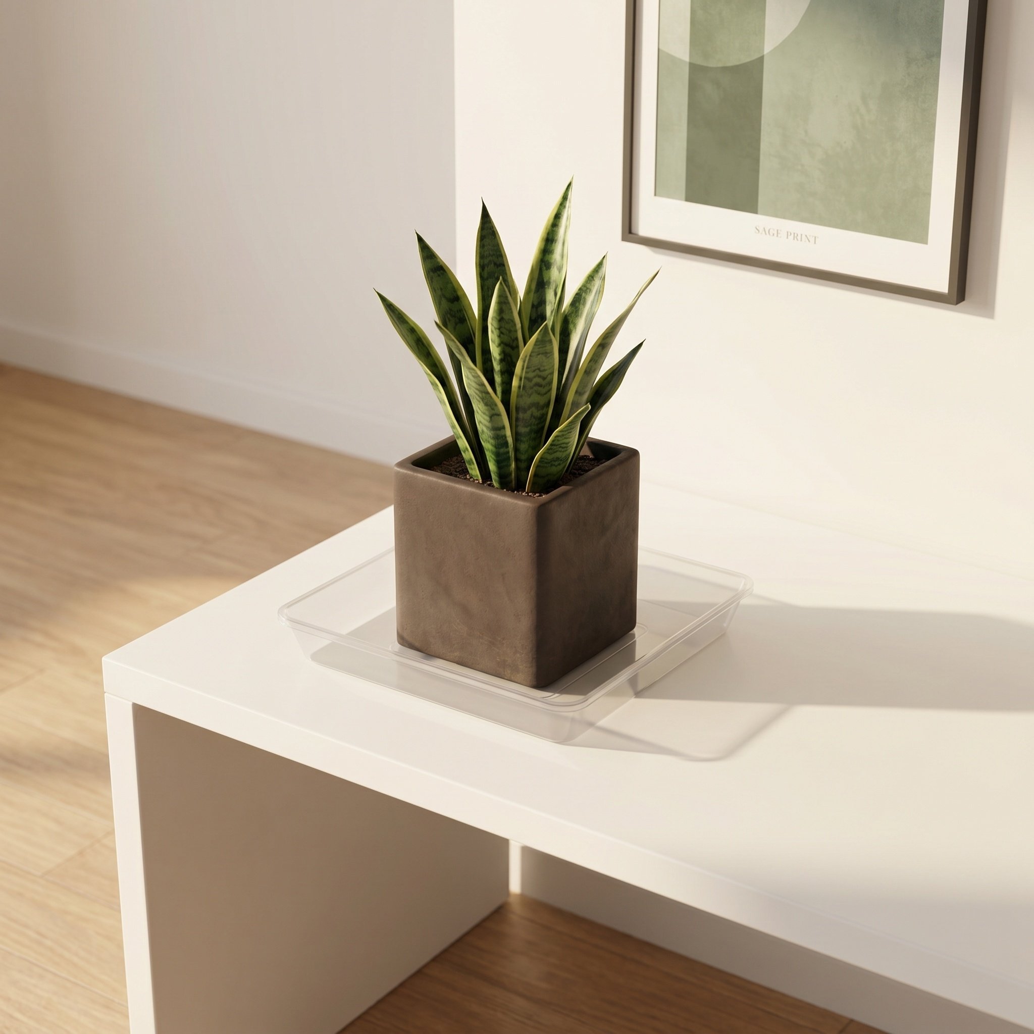 4 pièces, soucoupe carrée tran - Drip Tray Saucer avis et prix