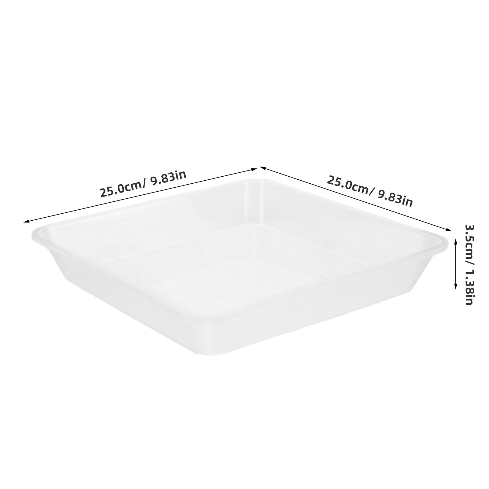 4 pièces, soucoupe carrée tran - Drip Tray Saucer avis et prix