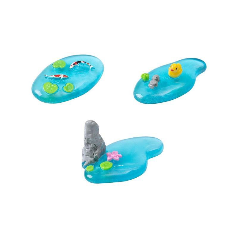 Mini ornements de bassin en ré - Bonsai Garden With Koi Pond avis et prix