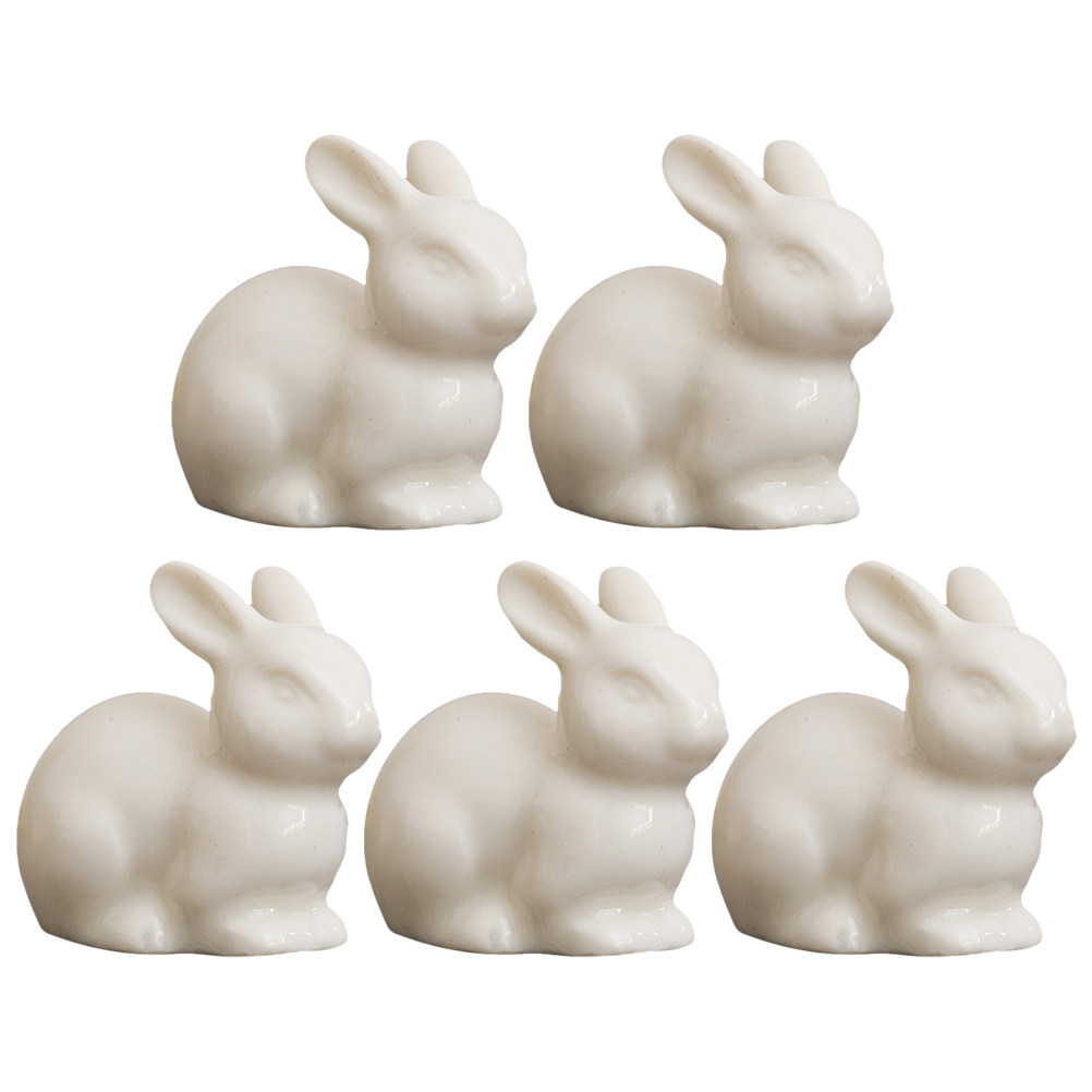 5 pièces, petits lapins décora - Bonsai Garden Landscape Design avis et prix